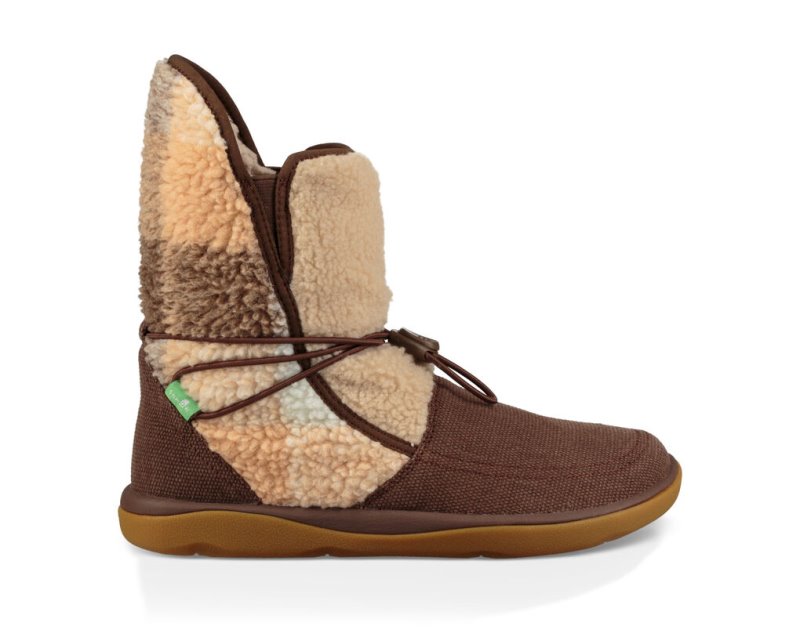 Sanuk Tripper Flurry - Sanuk Boots Womens Brown - Philippines URHPWY164